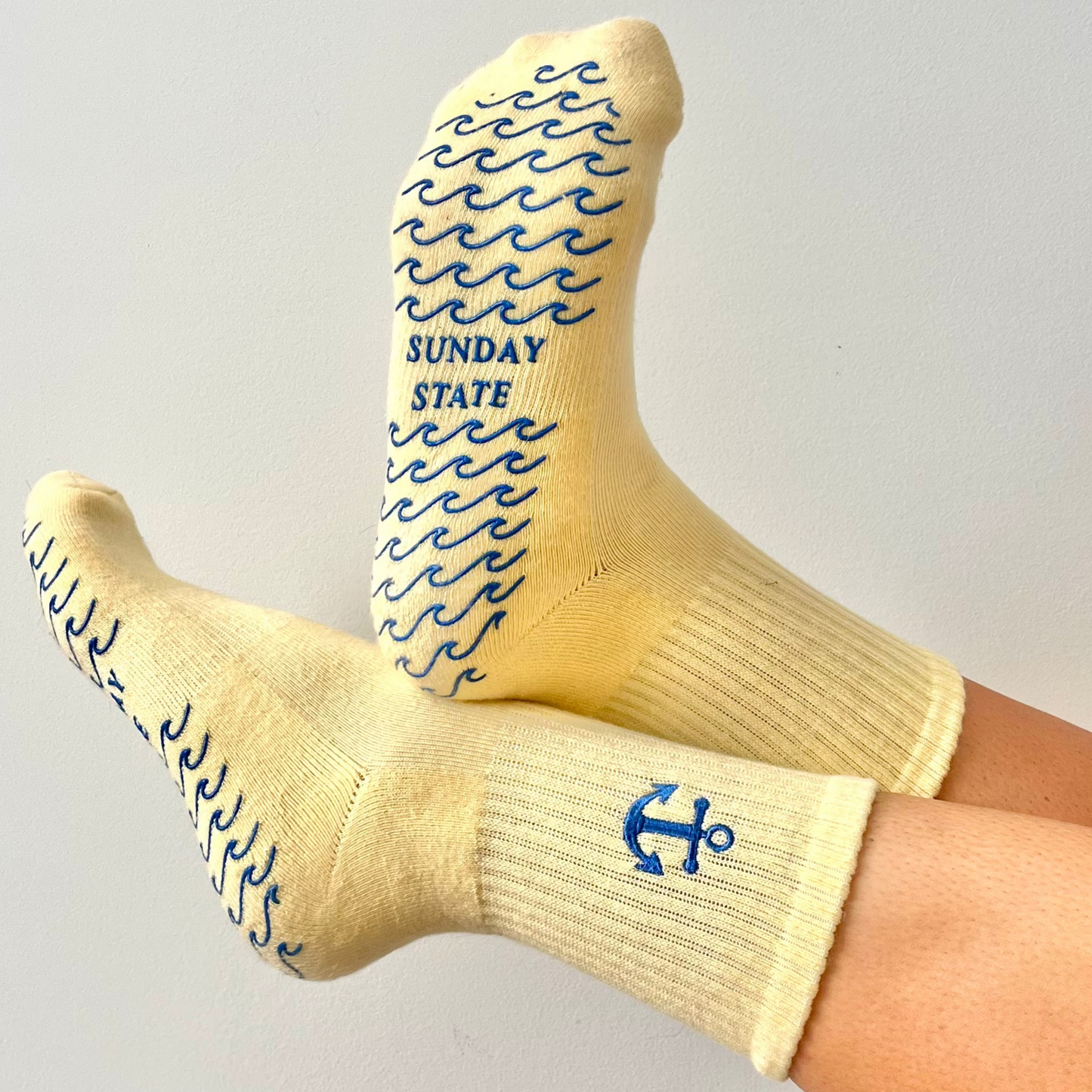 ANCHORED DOWN Grippy Socks