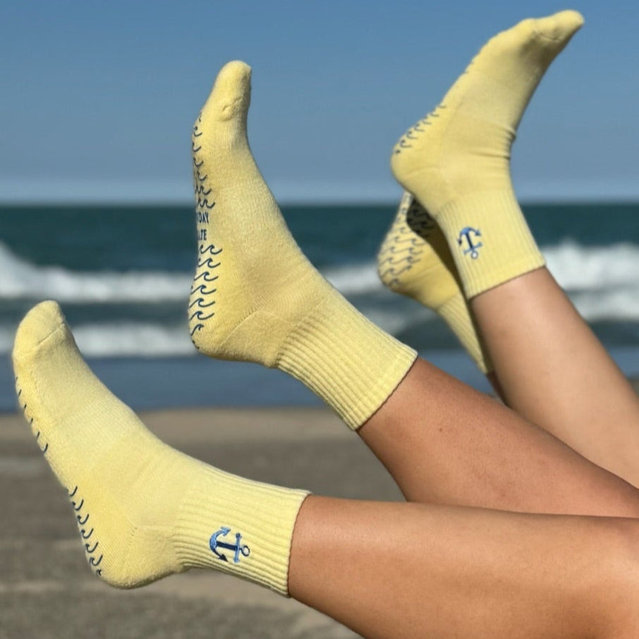 ANCHORED DOWN Grippy Socks