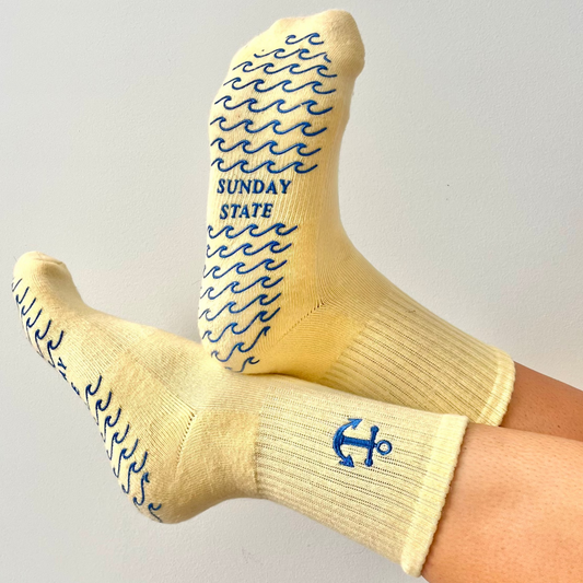 ANCHORED DOWN Grippy Socks