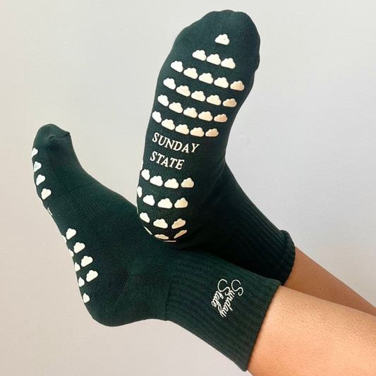 EVERGREEN Grippy Socks